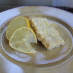 Not Too Sweet Paleo Lemon Bars!
