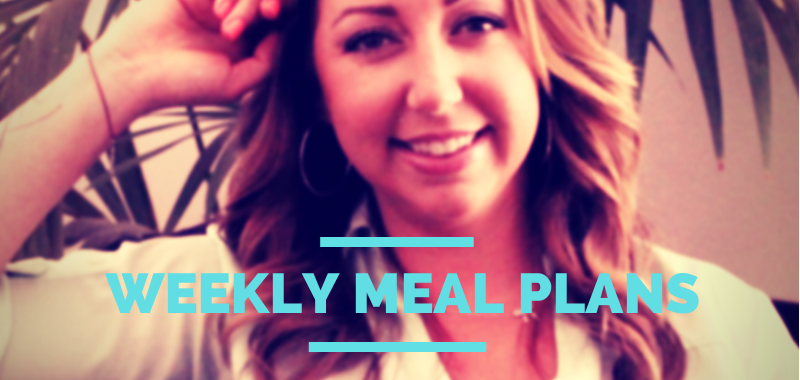 Weekly Meal Plan Launch – MAY 1st!