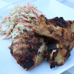 Paleo Budget Grilled Chicken and Cole Slaw 